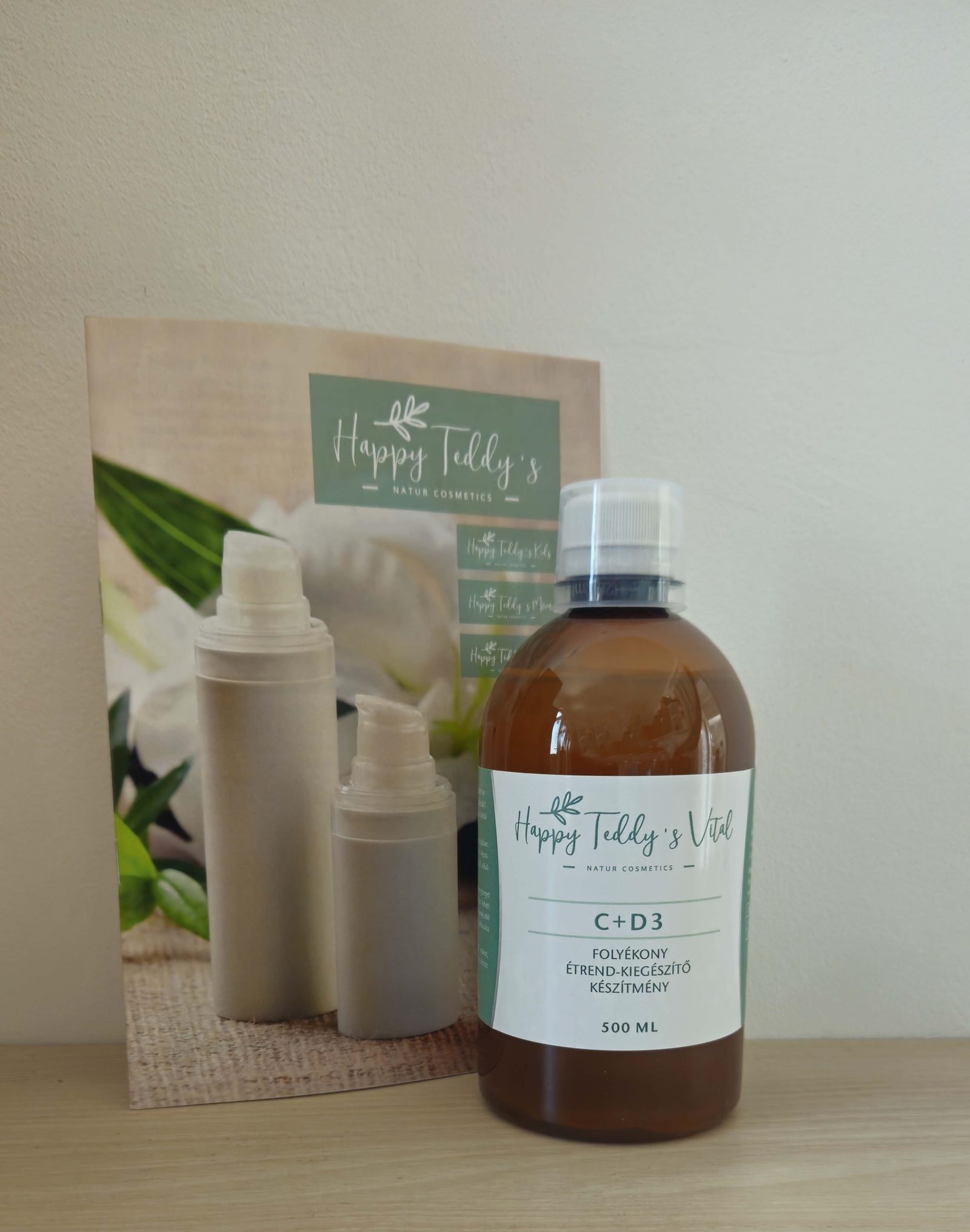 HappyTeddy C+D3 vitamin 500 ml